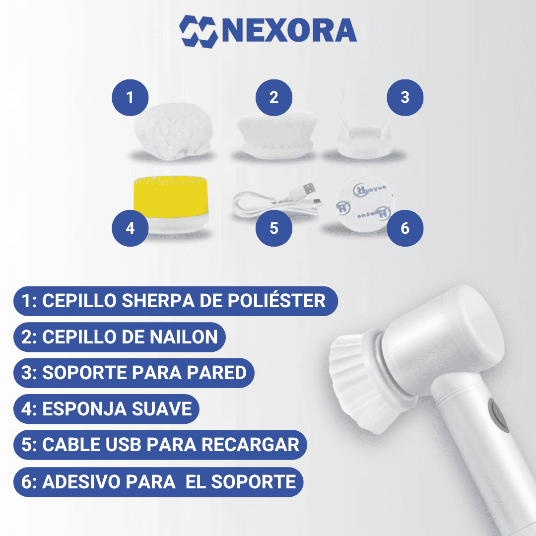 Turbo-Clean: Cepillo giratorio