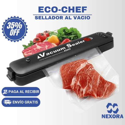 Eco-Chef: Sellador al Vacio (Incluye bolsas)