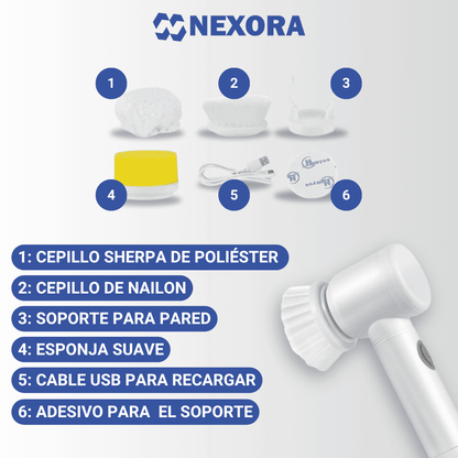 Turbo-Clean: Cepillo giratorio